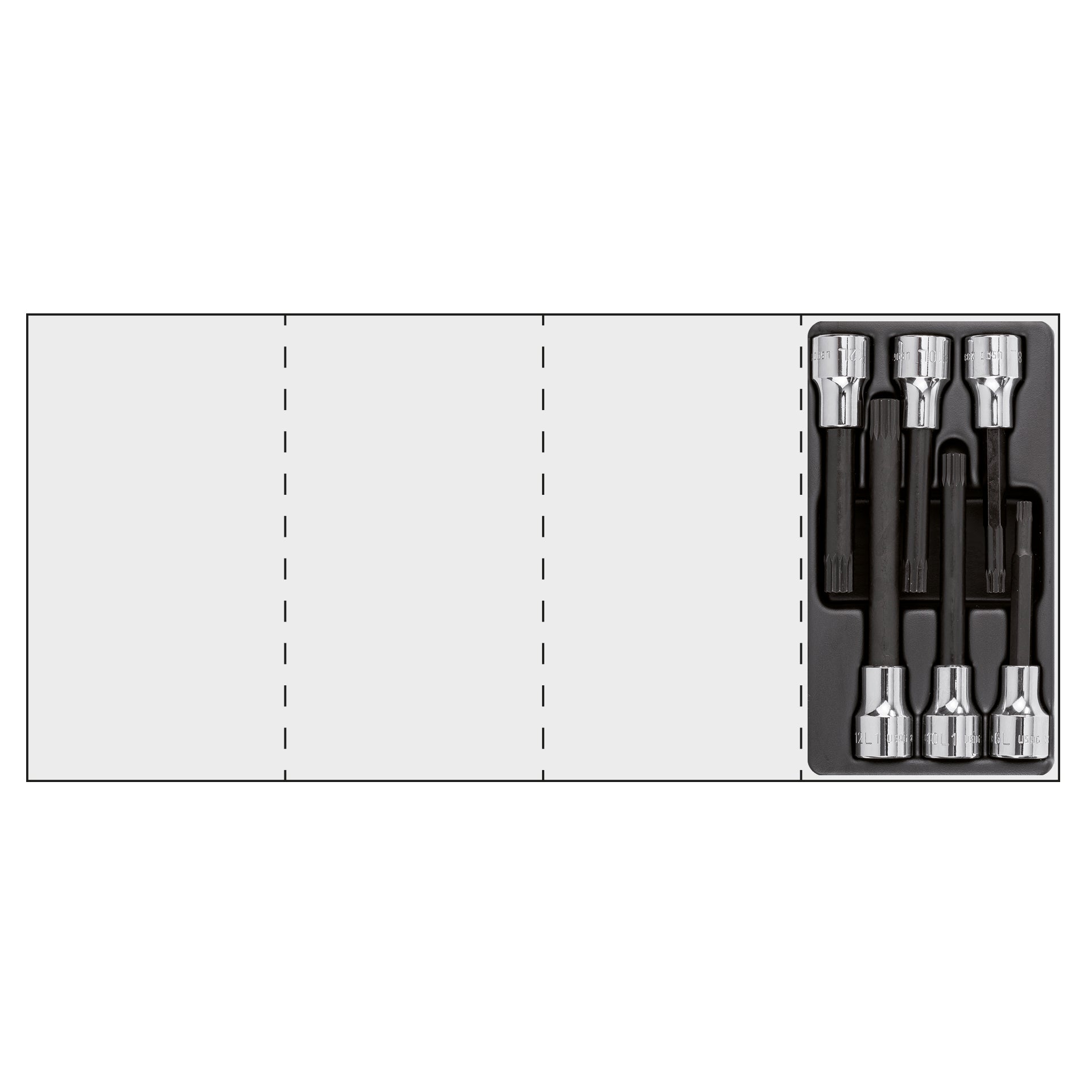 Module thermoformé assorti (6 pièces) | 519/233CNXZN6 | Usag - U05190702 Module thermoformé assorti (6 pièces) | 519/233CNXZN6 | Usag - U05190702
